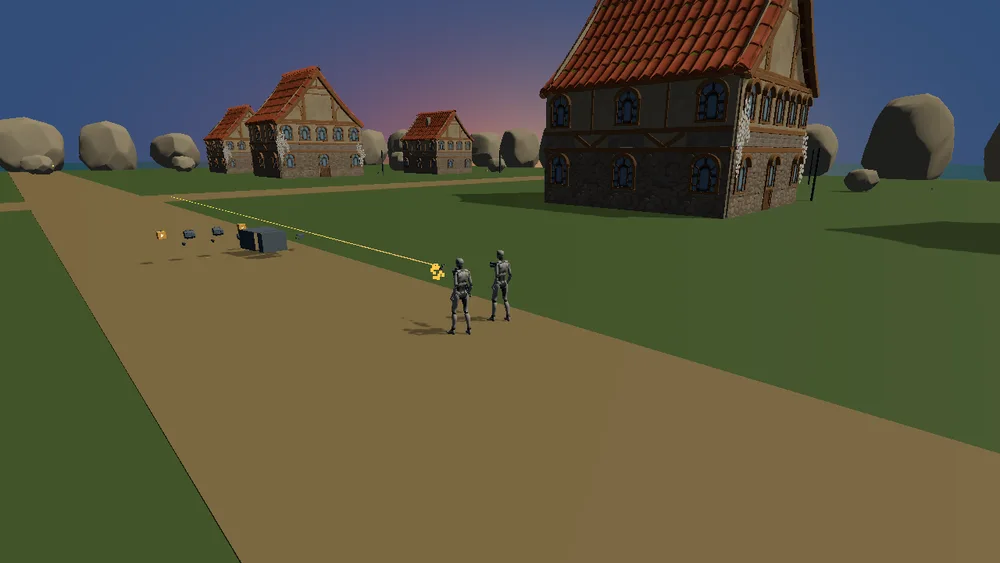 Vista del escenario de Battle Royale